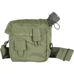 2Qt Canteen Cover-Shoulder Strap - Olive Drab