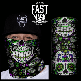 Sugar Skull Fast Mask (Color: Green)