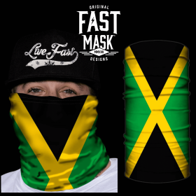 Country Flag Fast Mask (Country: Jamaica)