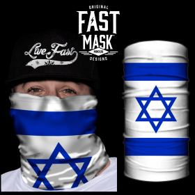 Country Flag Fast Mask (Country: Israel)