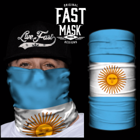 Country Flag Fast Mask (Country: Argentina)