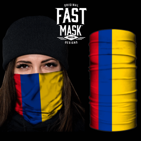 Country Flag Fast Mask (Country: Colombia)