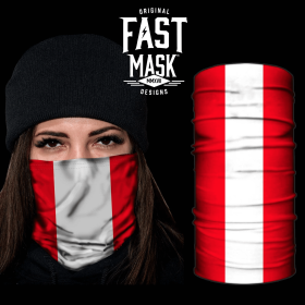 Country Flag Fast Mask (Country: Peru)
