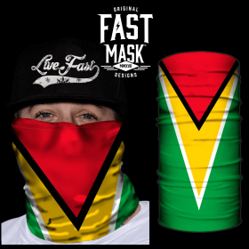 Country Flag Fast Mask (Country: Guyana)