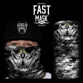 Gas Mask Face Mask (Option: Fleece)