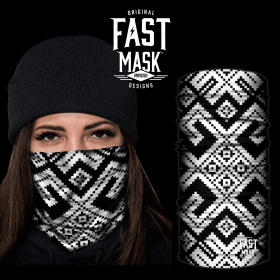 The Maze Face Mask (Option: Fleece)