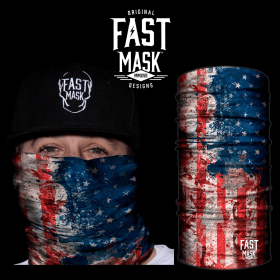 USA Hand Paint Face Mask (Option: Fleece)