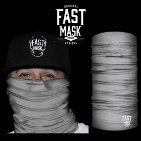 Fleece Face Mask (Color: Grey)