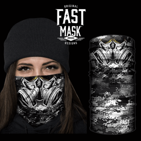 Gas Mask Face Mask (Option: Regular)