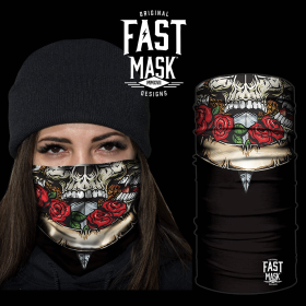 Skulls N Roses Face Mask (Option: Regular)