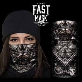 Cyborg Skull Face Mask (Option: )
